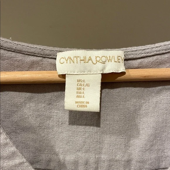 Cynthia Rowley Light Gray High Low Dress - Picture 2 of 6